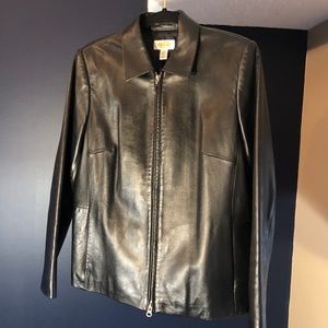 Talbots Leather Jacket